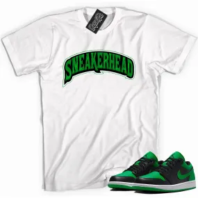 1 Low Lucky Green Shirt Sneaker Head