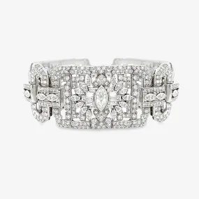 19.70CT Estate Art Deco Diamond Bracelet