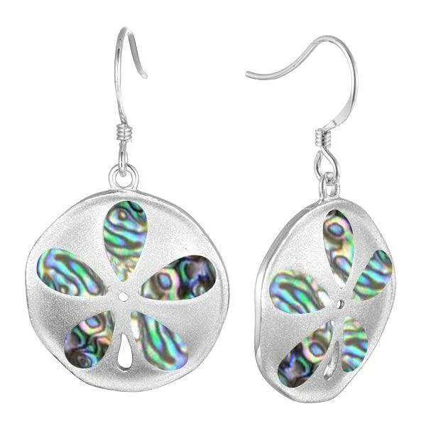 Abalone Kai Sand Dollar Earrings