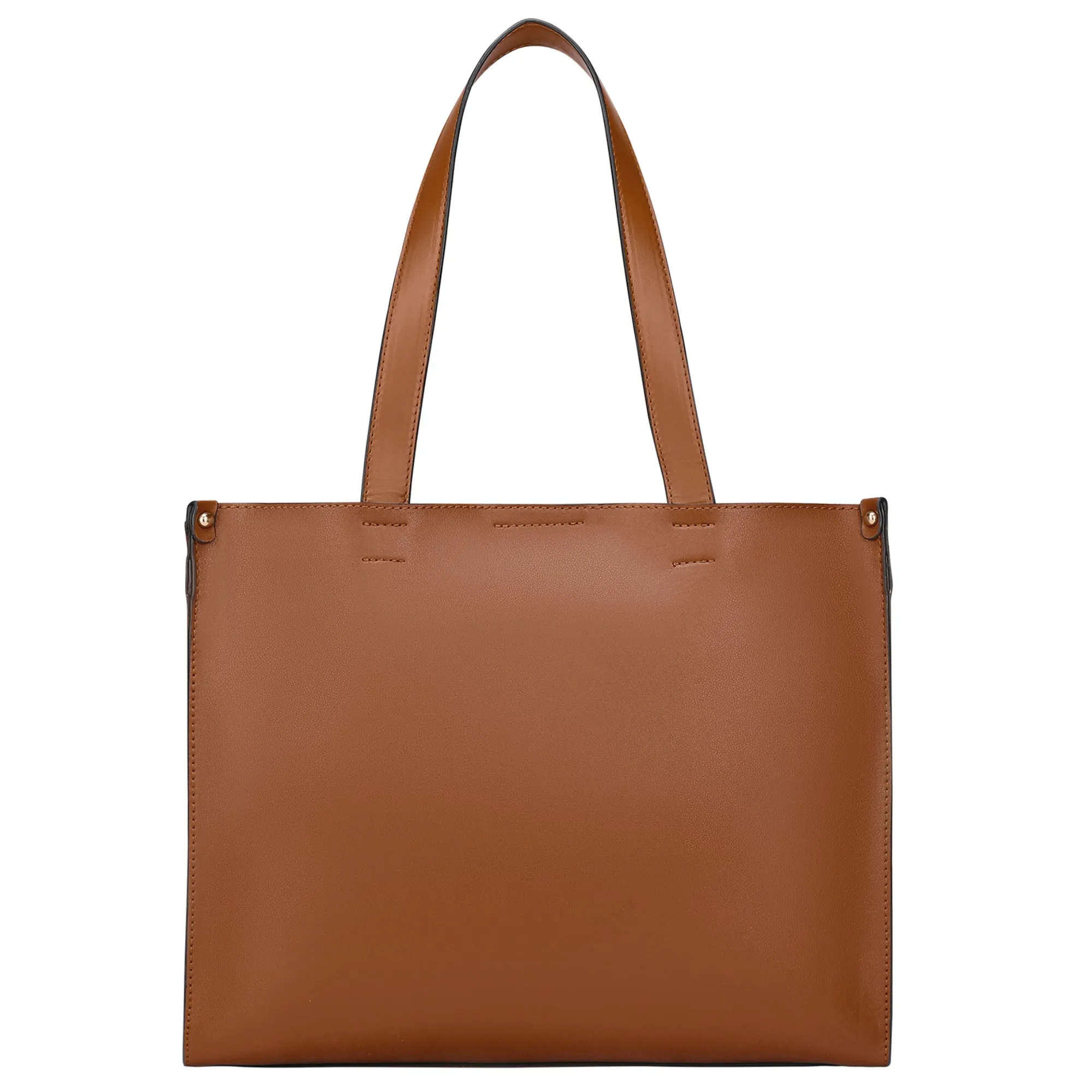 Accessorize London Women's Brown Book Tote Work Wear Bag