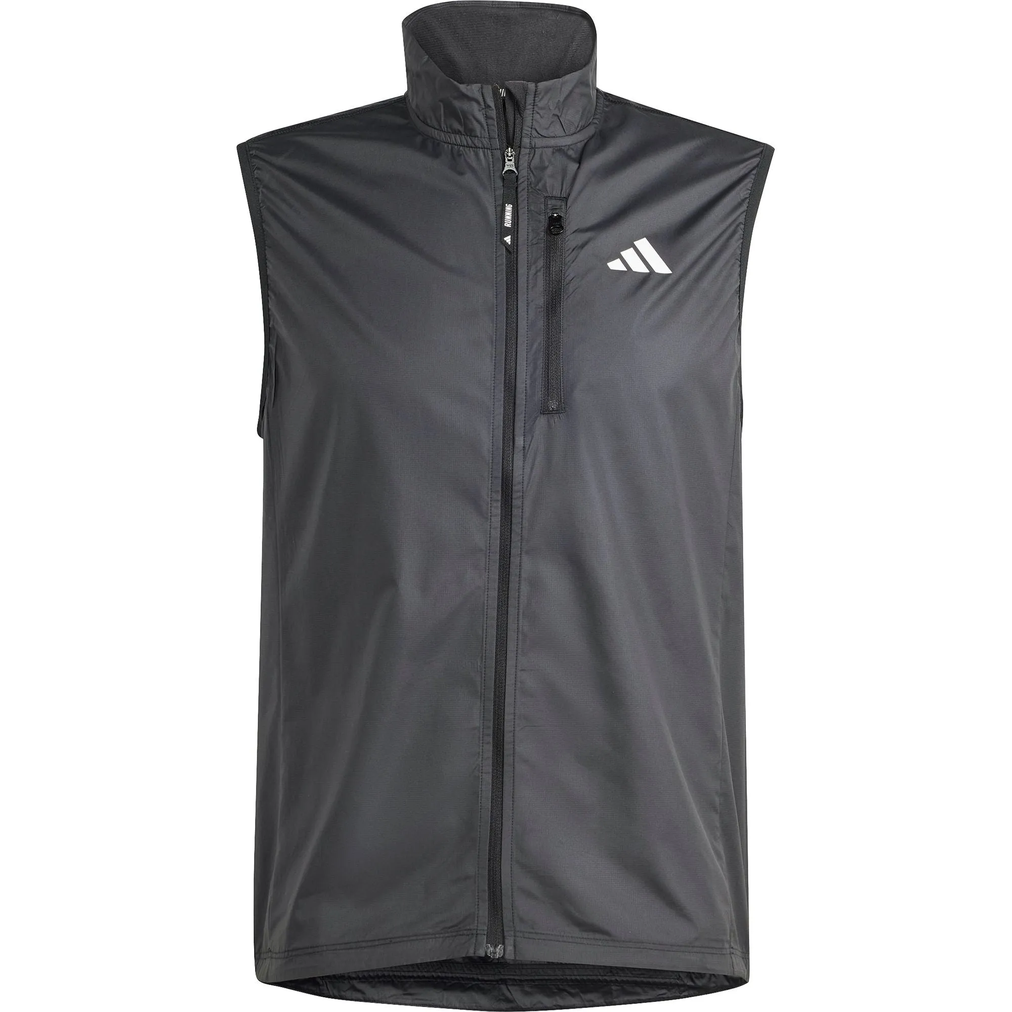 adidas Own The Run Mens Running Gilet - Black