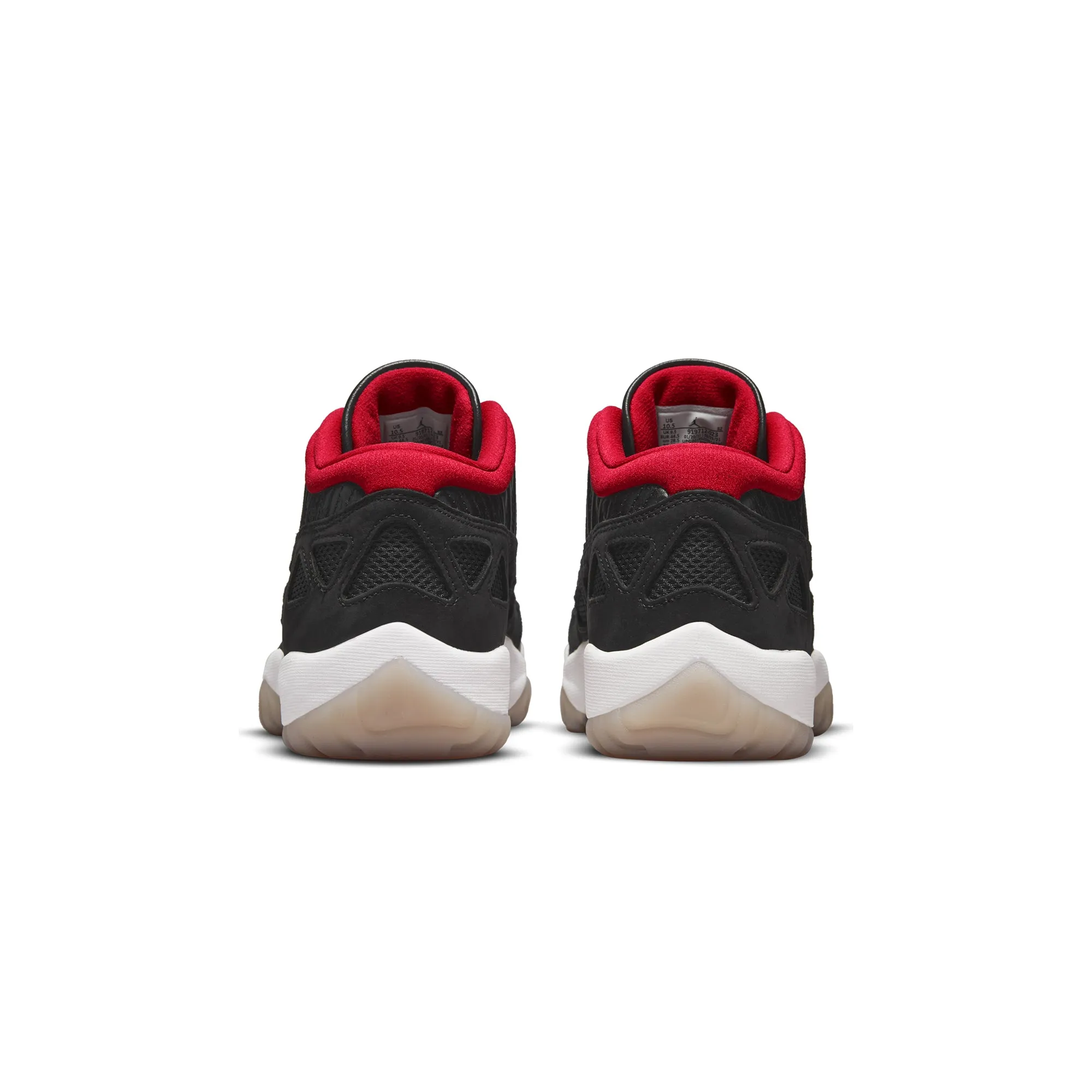 Air Jordan Mens 11 Retro Low IE Bred Shoes