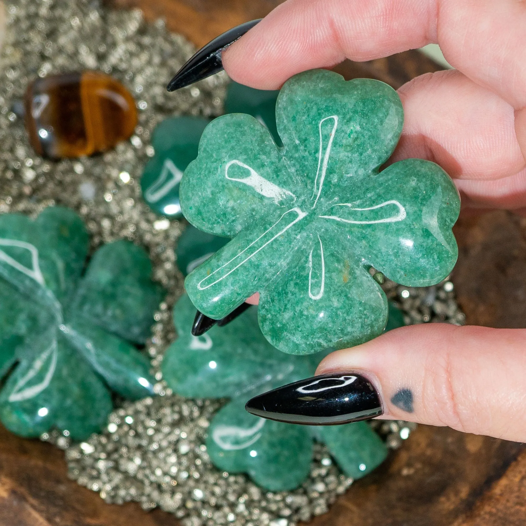 Aventurine Clover Crystal