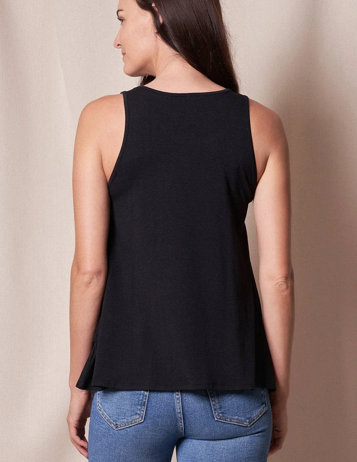 Bamboo / Organic Cotton Layered Tank