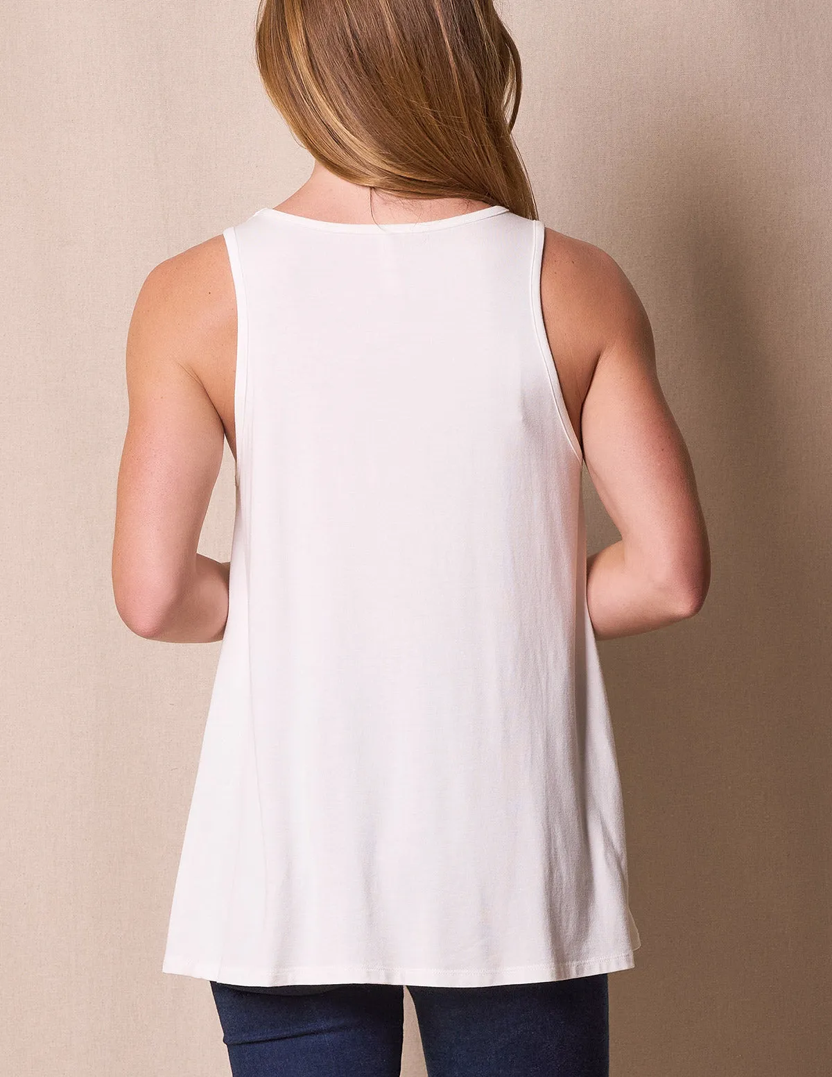 Bamboo / Organic Cotton Layered Tank