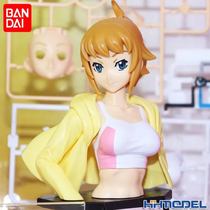 Bandai Gundam Model Kit Anime Figure Hoshino Fumina Genuine Anime Figure High Quality