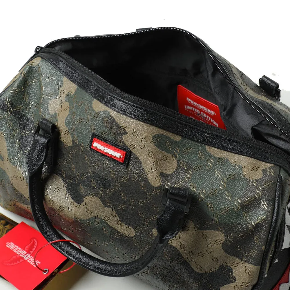 Bauletto Mini SPRAYGROUND stampa $ Pattern Camo