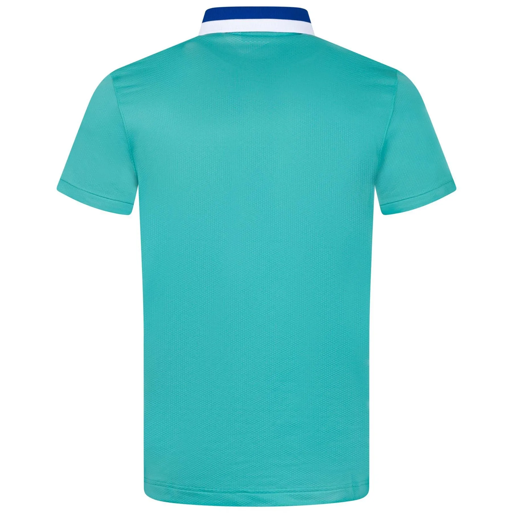 Benji Regular Tech Mesh Polo Bright Aqua - SU23