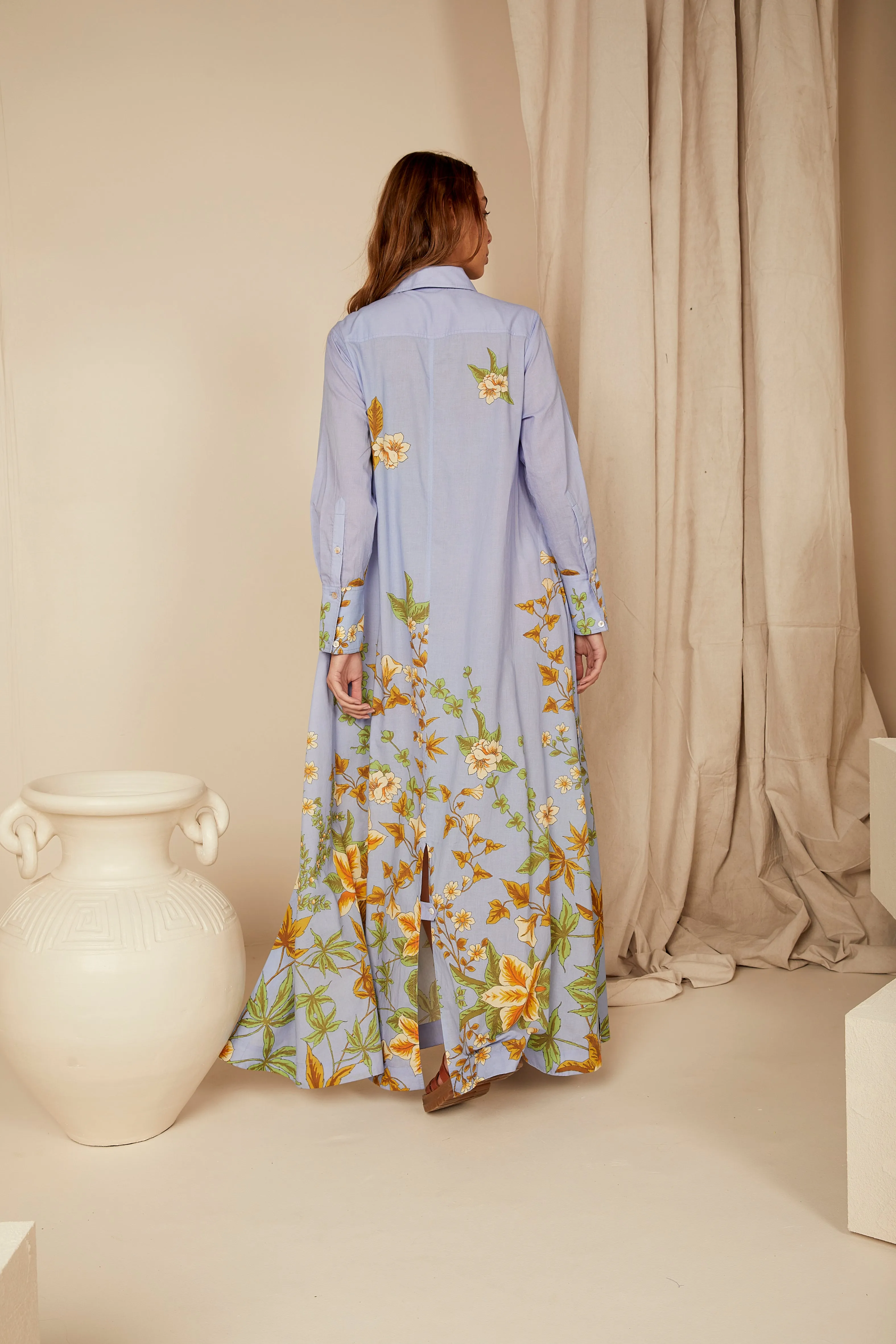 Bohemian Traders | Zinnia Opera Shirt Dress