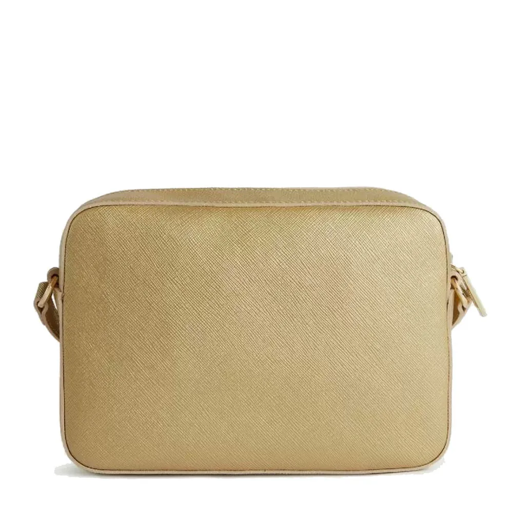 Borsa Donna a Tracolla 1A Classe Alviero Martini linea City Lights colore Oro Chiaro GZ23