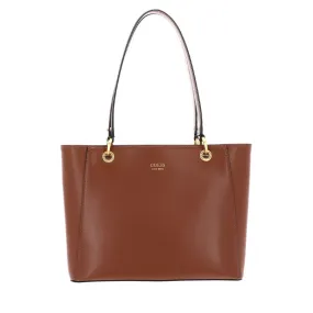 Borsa Donna Shopper a Spalla GUESS Linea Masie colore Cognac