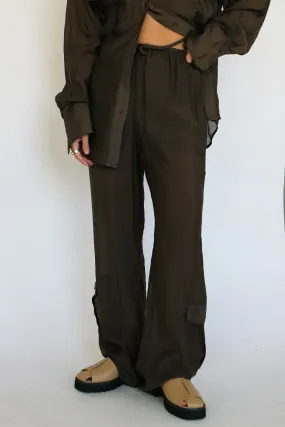 Brown Sofia Cargo Pant