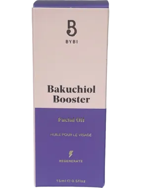 BYBI Beauty Bakuchiol Booster Facial Oil 1% Bakuchiol   Olive Squalane 15ml