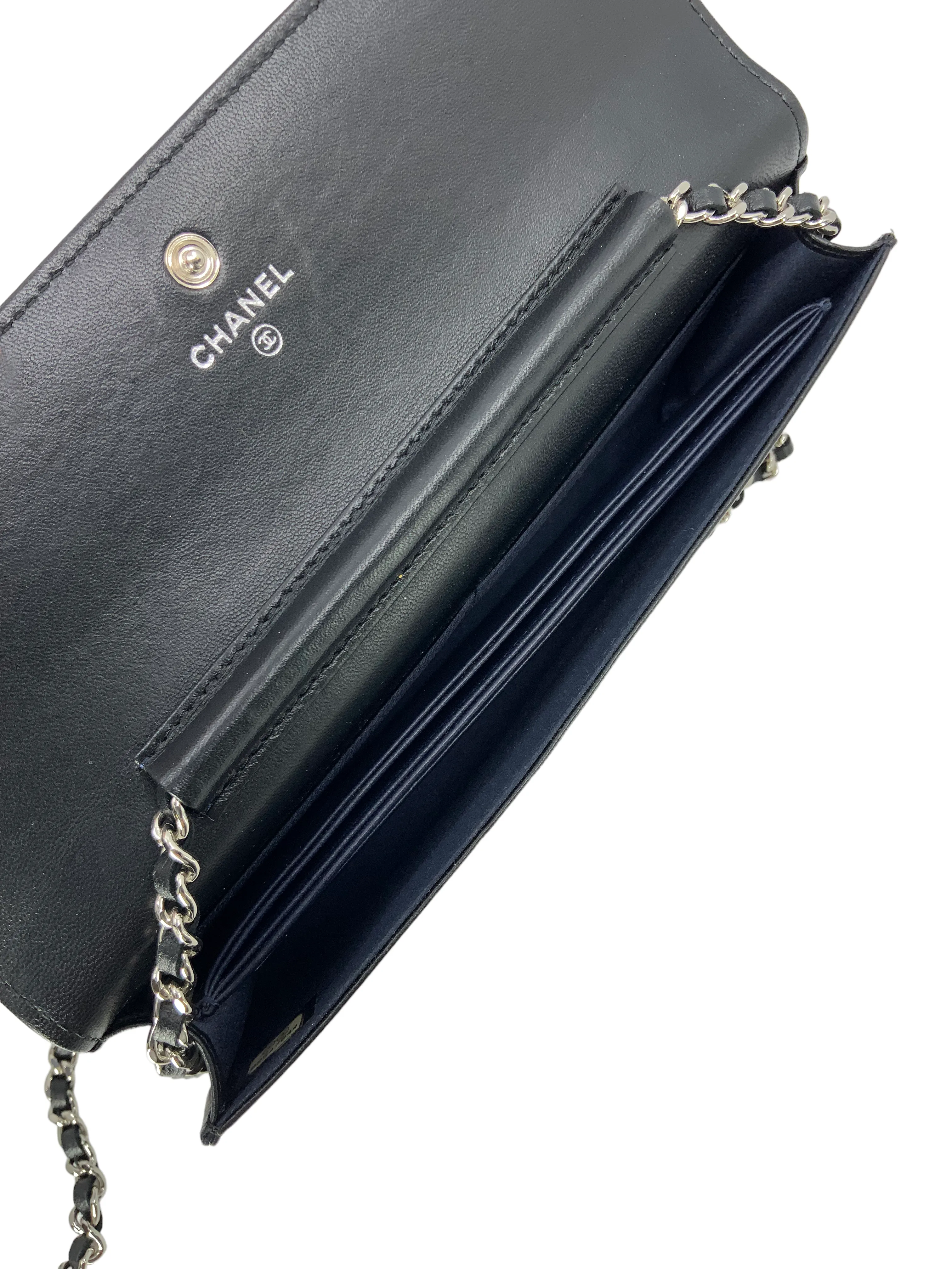 CHANEL CC Airlines Wallet On Chain Bag