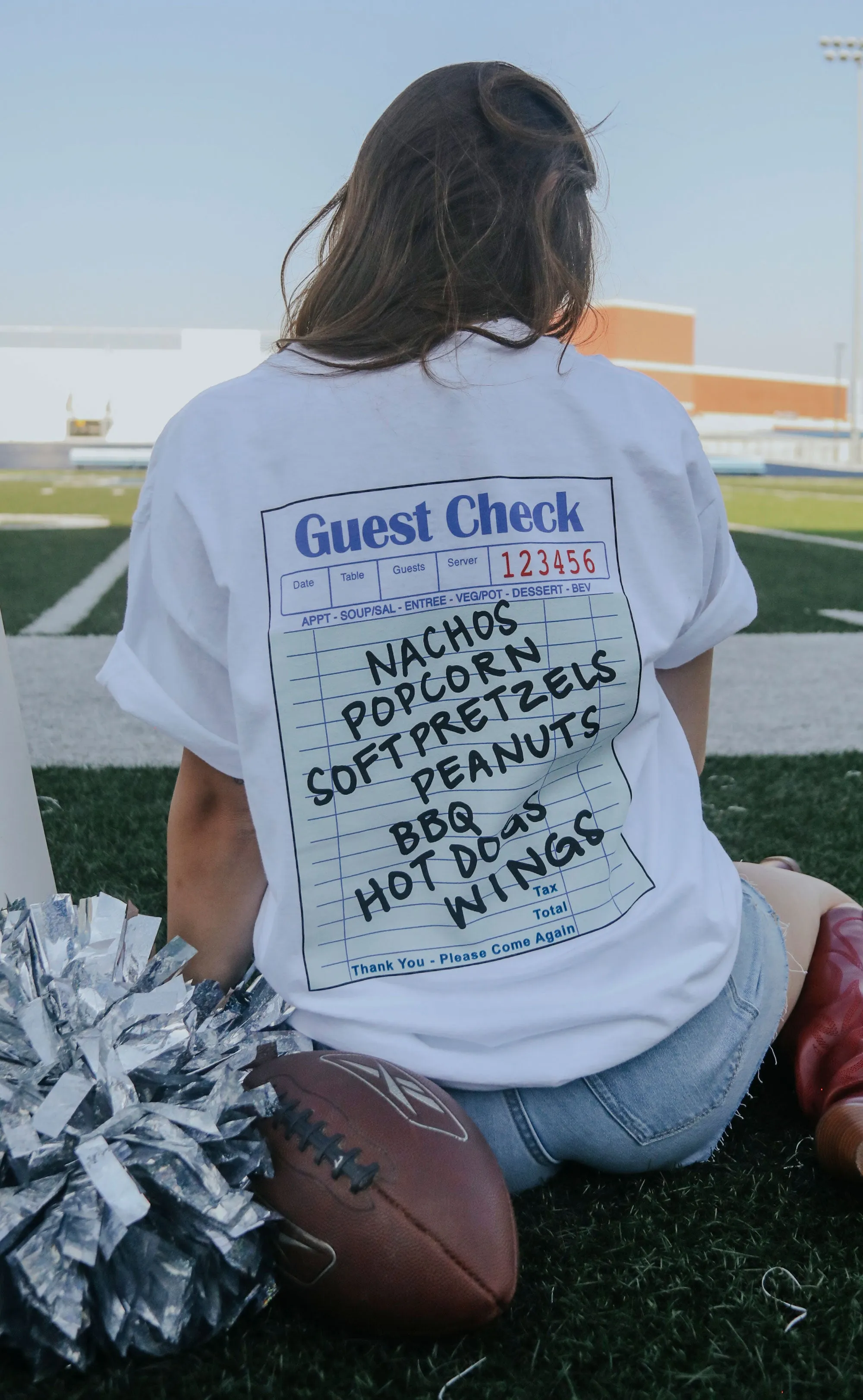 charlie southern: quarterback and stadium snacks t shirt