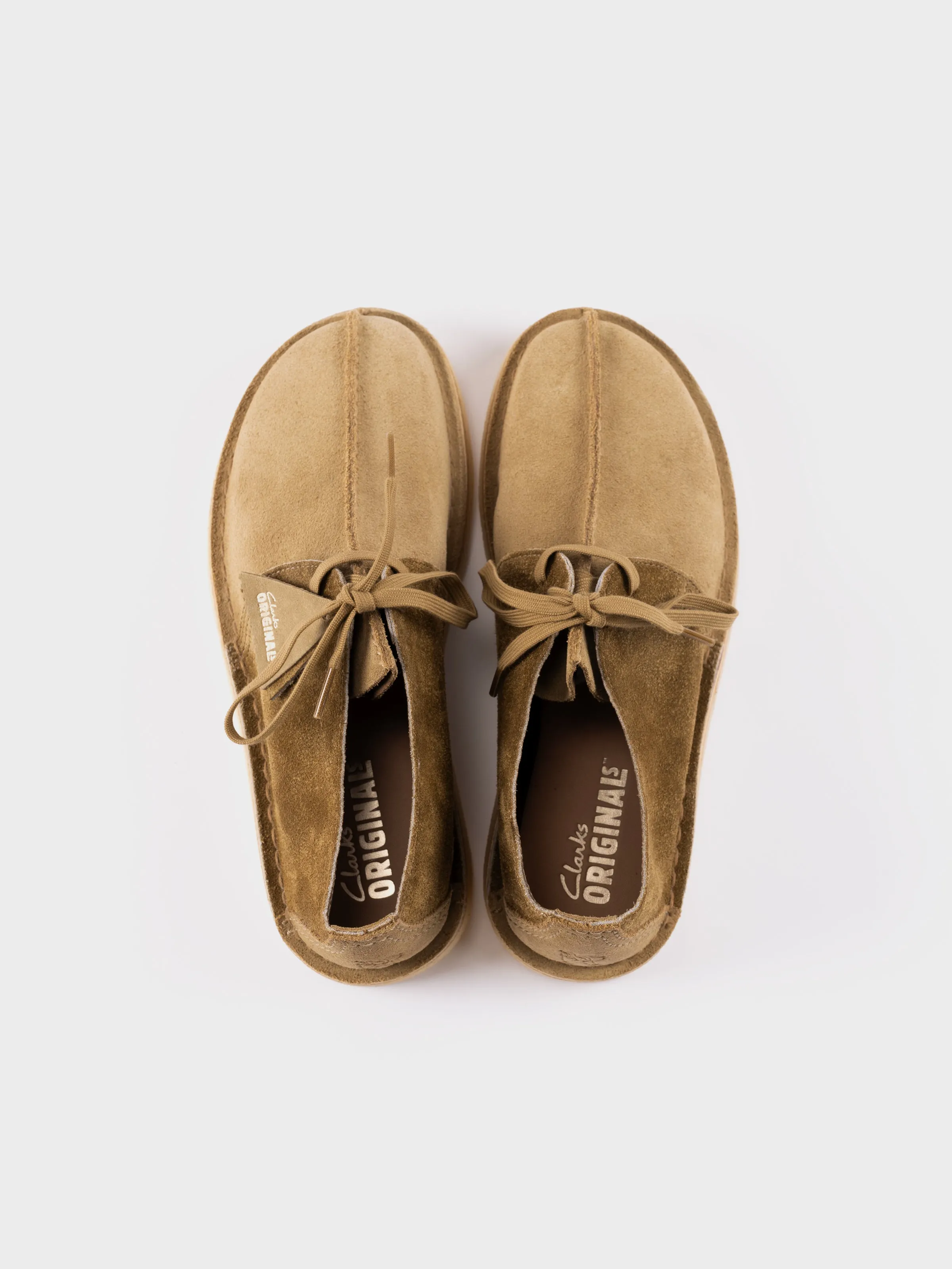 Clarks Originals Desert Trek - Dark Olive Combination