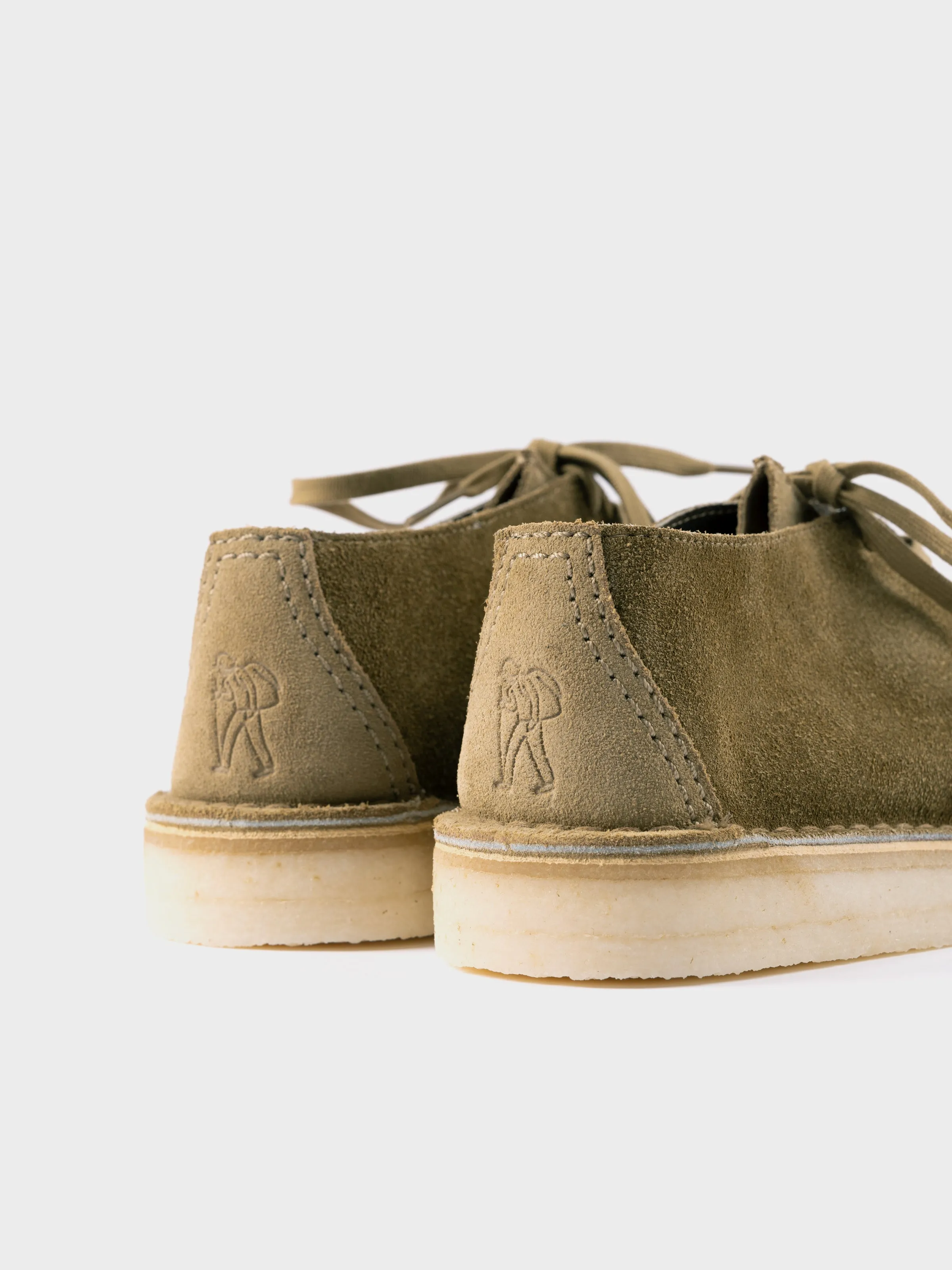 Clarks Originals Desert Trek - Dark Olive Combination