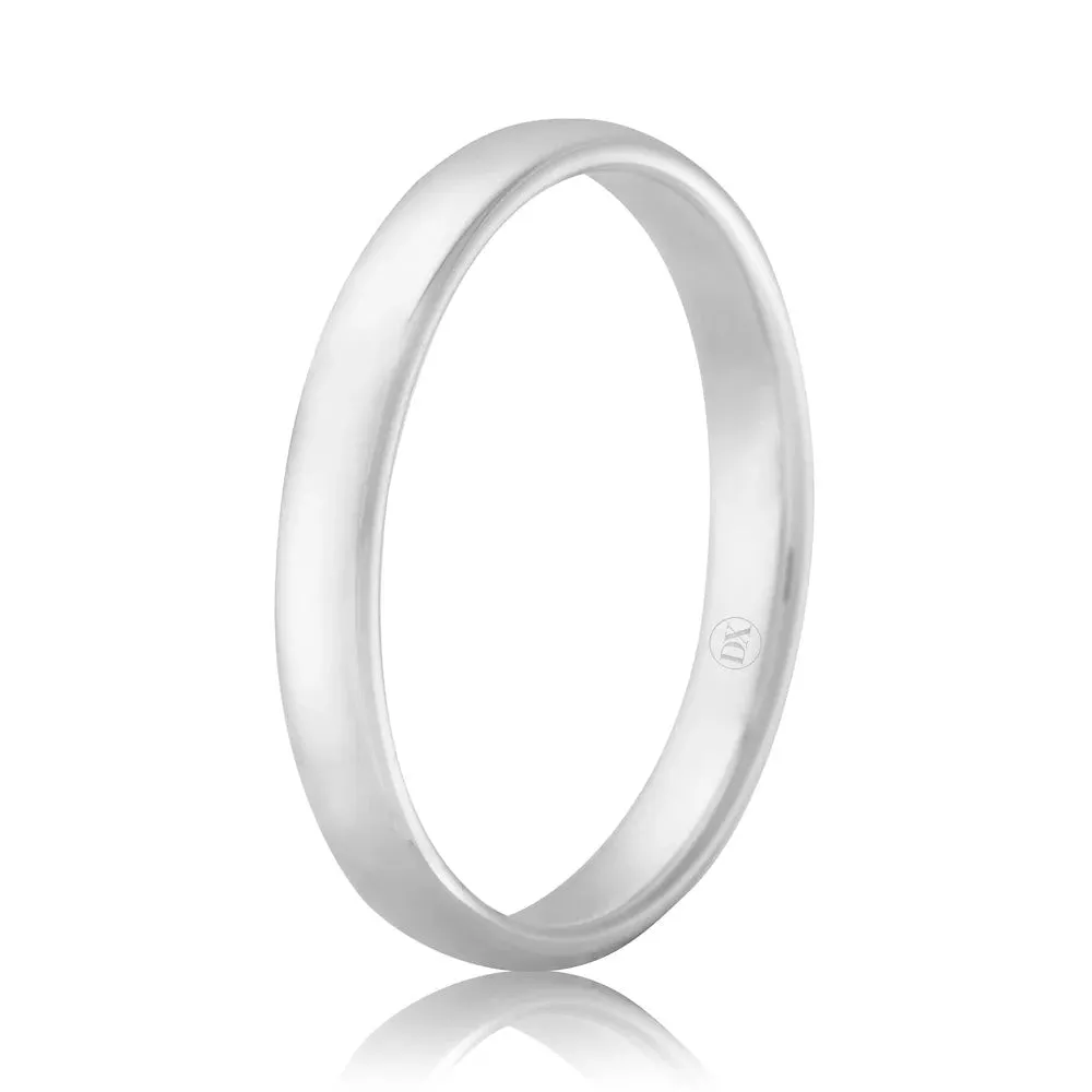 Classic Comfort 2.5mm - Platinum