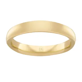 Classic Comfort 3mm - 18ct Yellow Gold