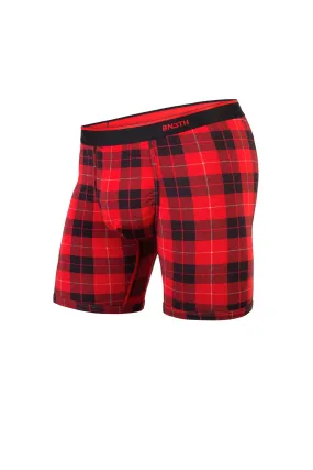 CLASSICS BOXER BRIEF Fireside Plaid Red