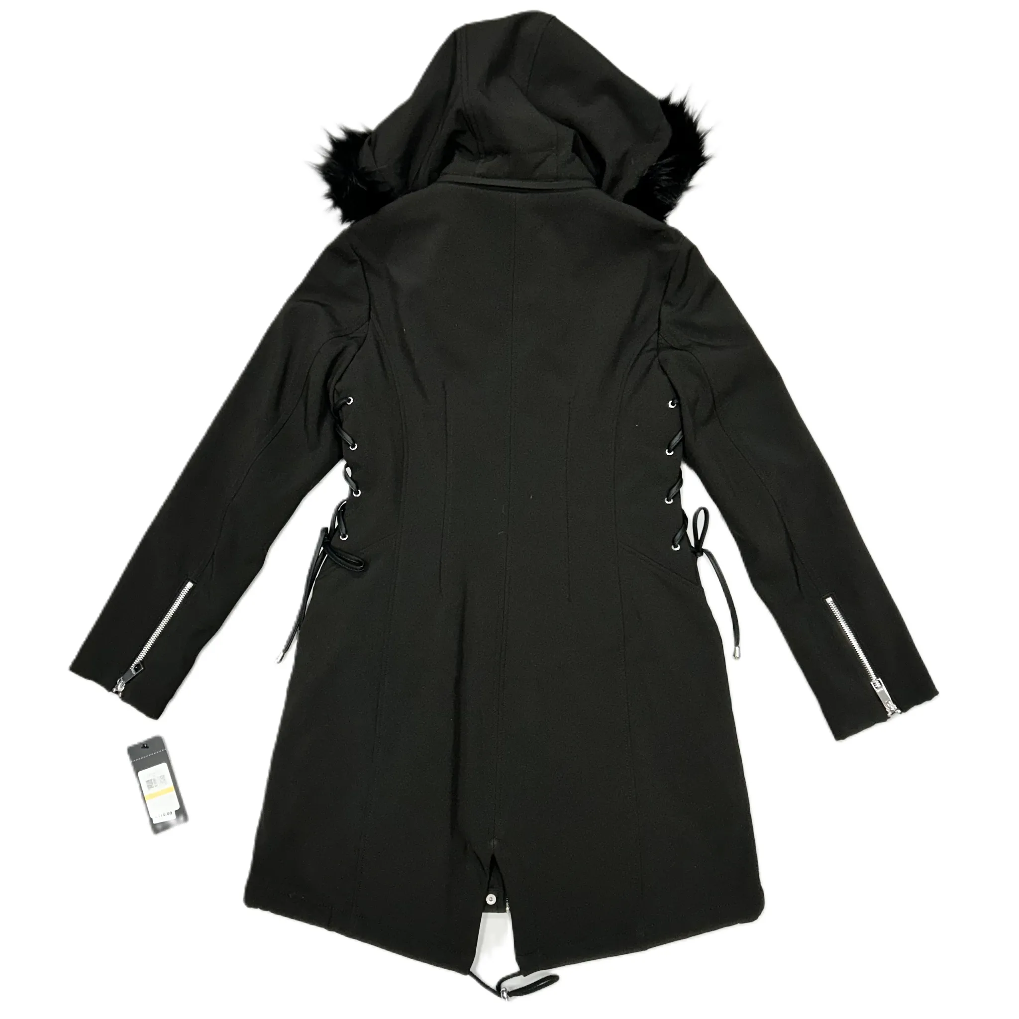 Coat Parka By Guess In Black, Size: S