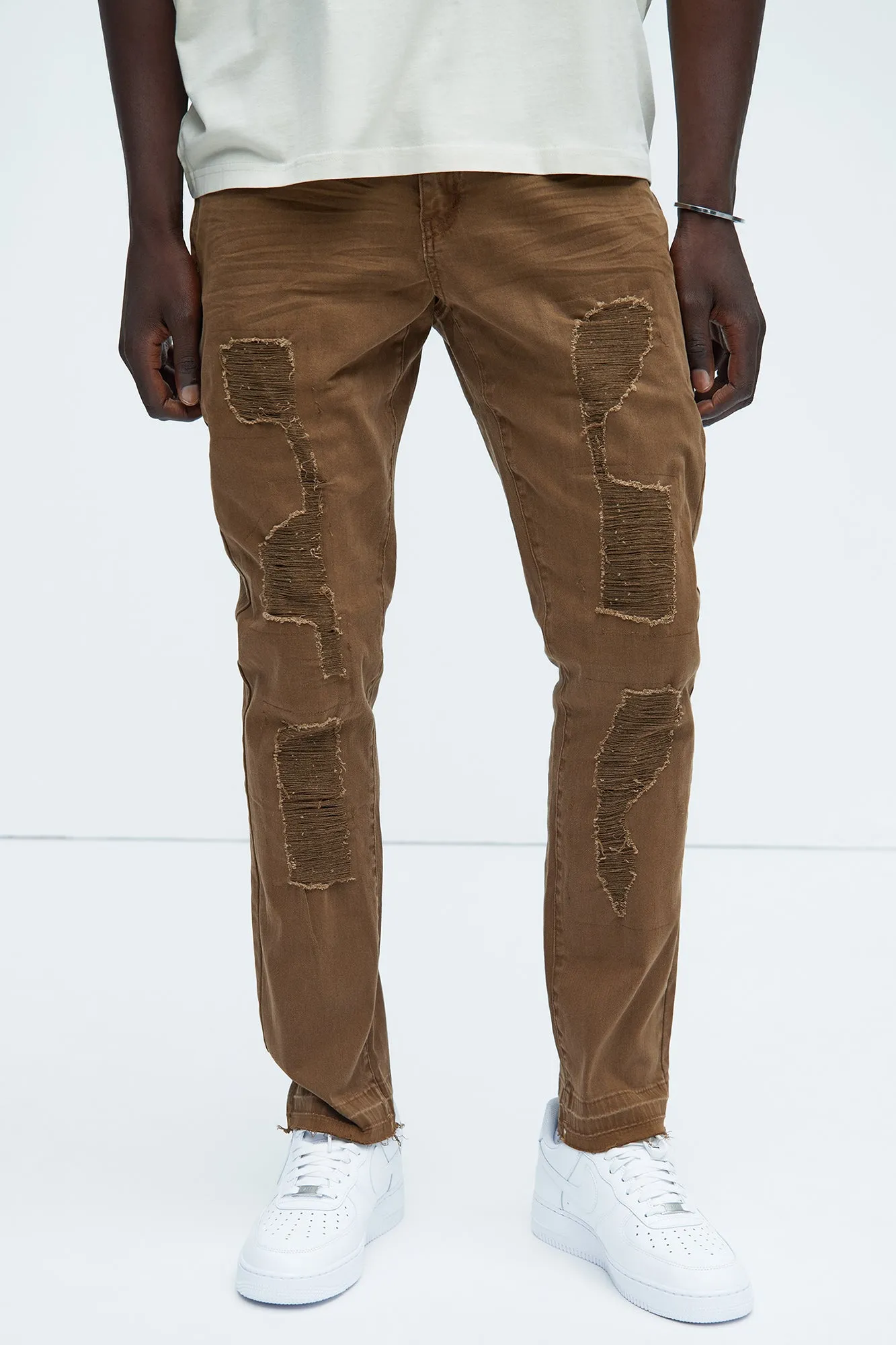 Colter Slim Pants - Dark Brown