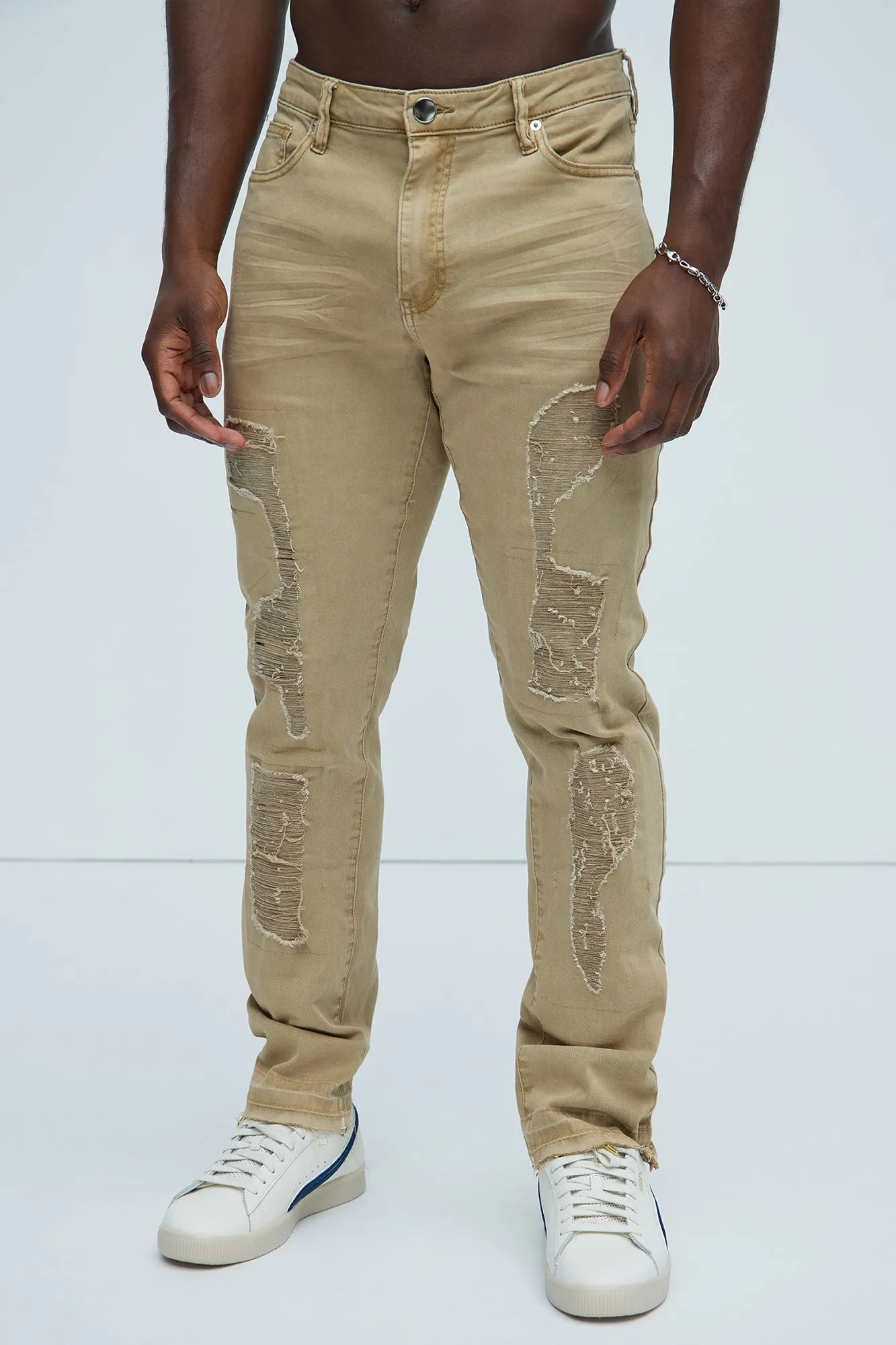 Colter Slim Pants - Tan