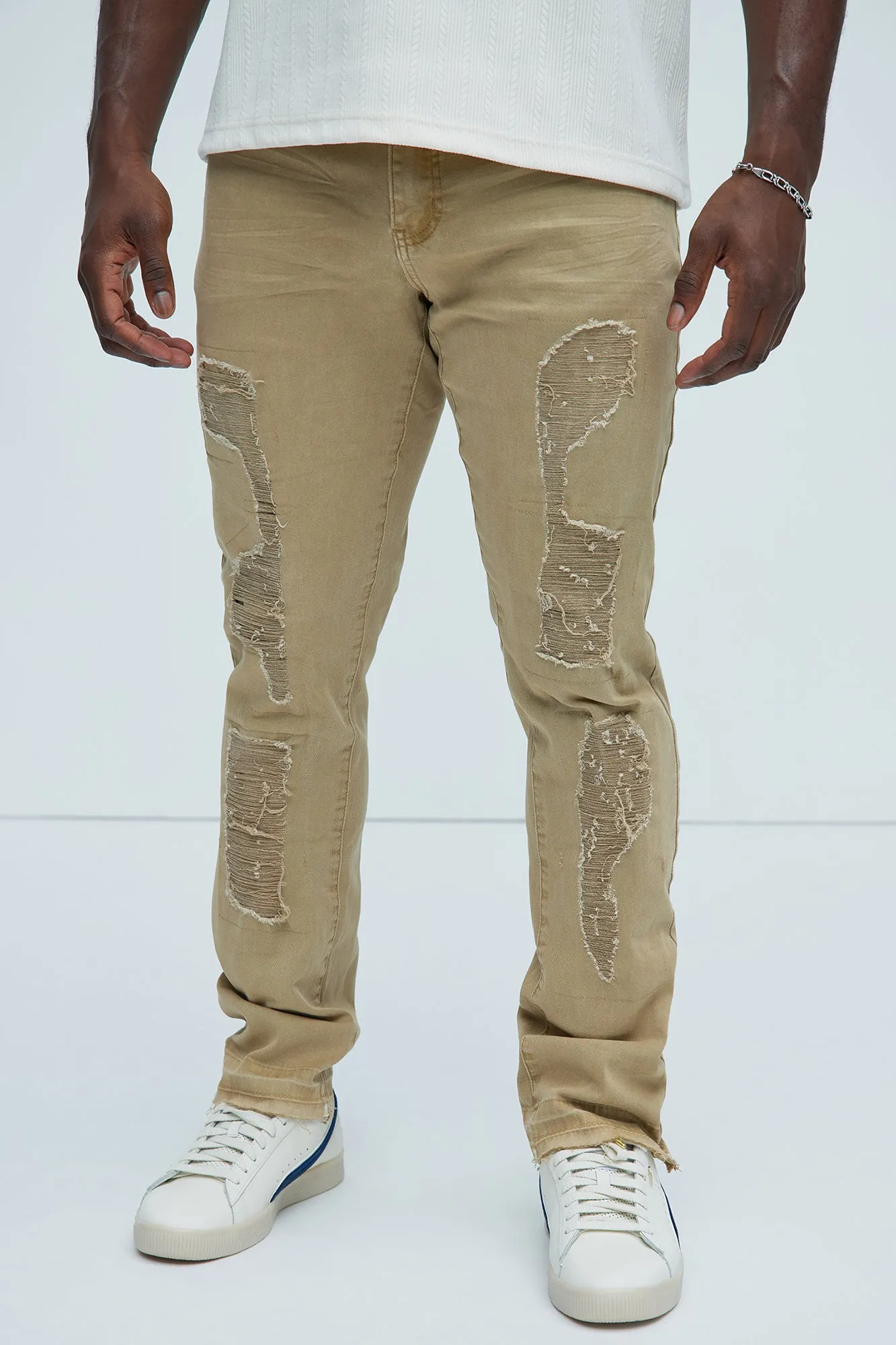 Colter Slim Pants - Tan