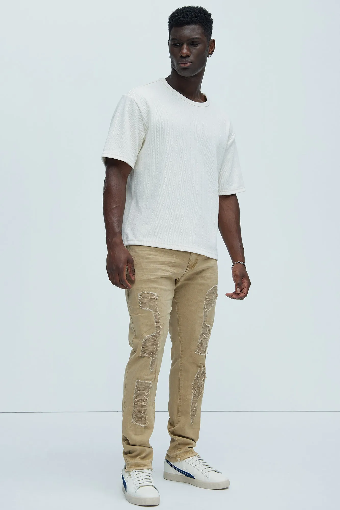 Colter Slim Pants - Tan