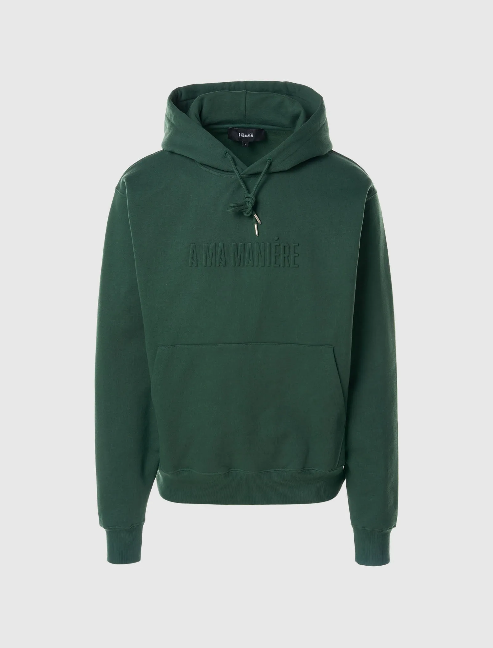 CONTRAST STITCH HOODIE