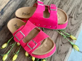 Corky's Fuchsia Wannabe Sandals