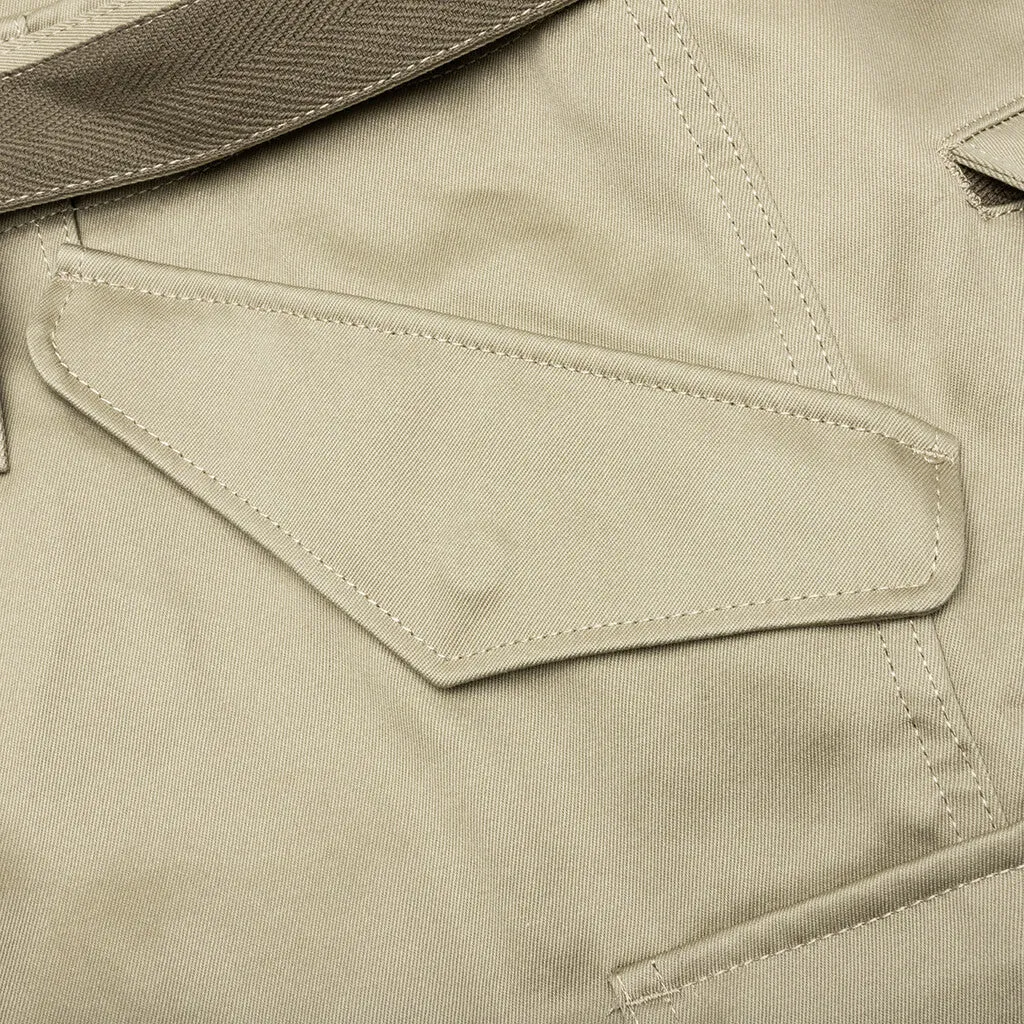 Cotton Chino Pants - Beige