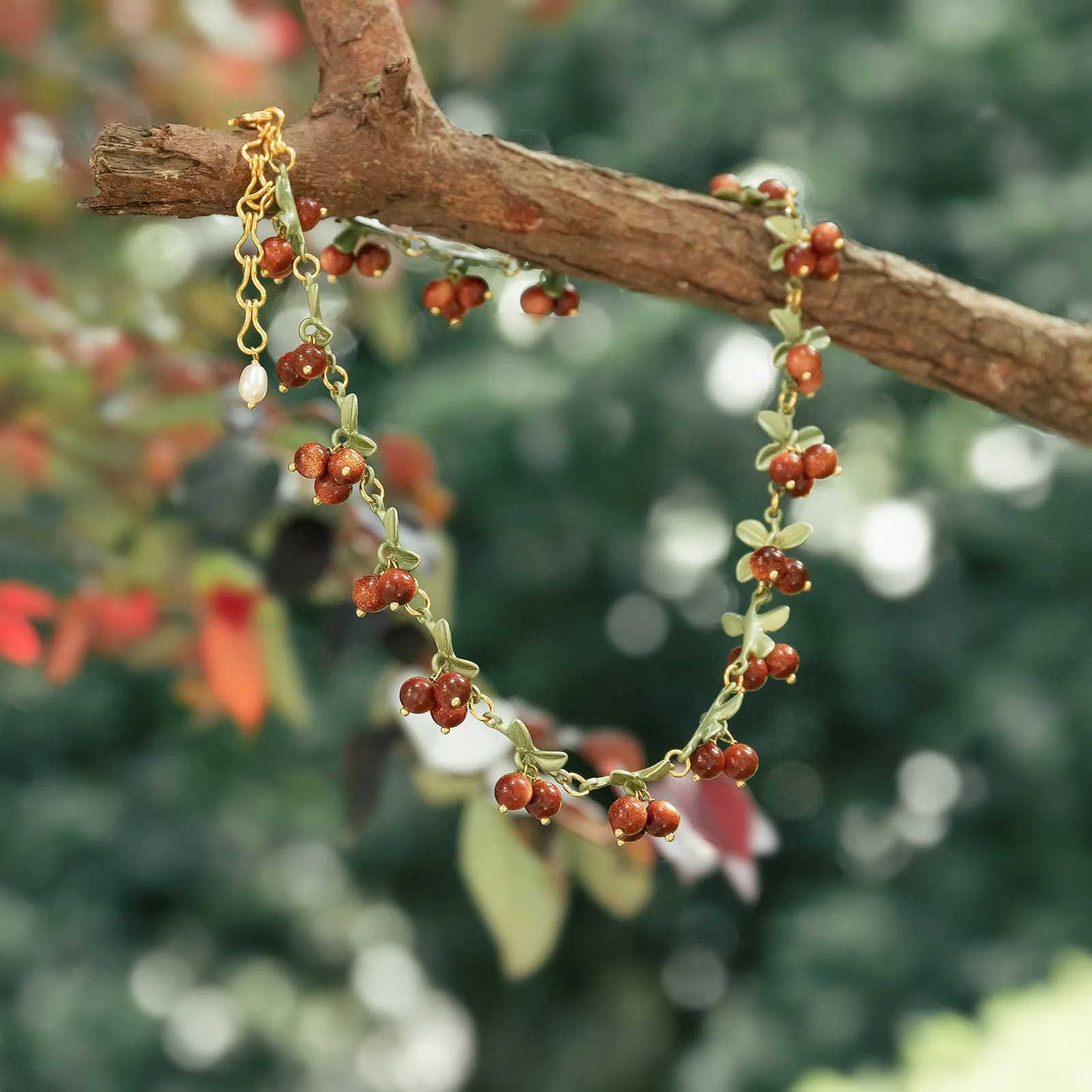 Cranberry Necklace