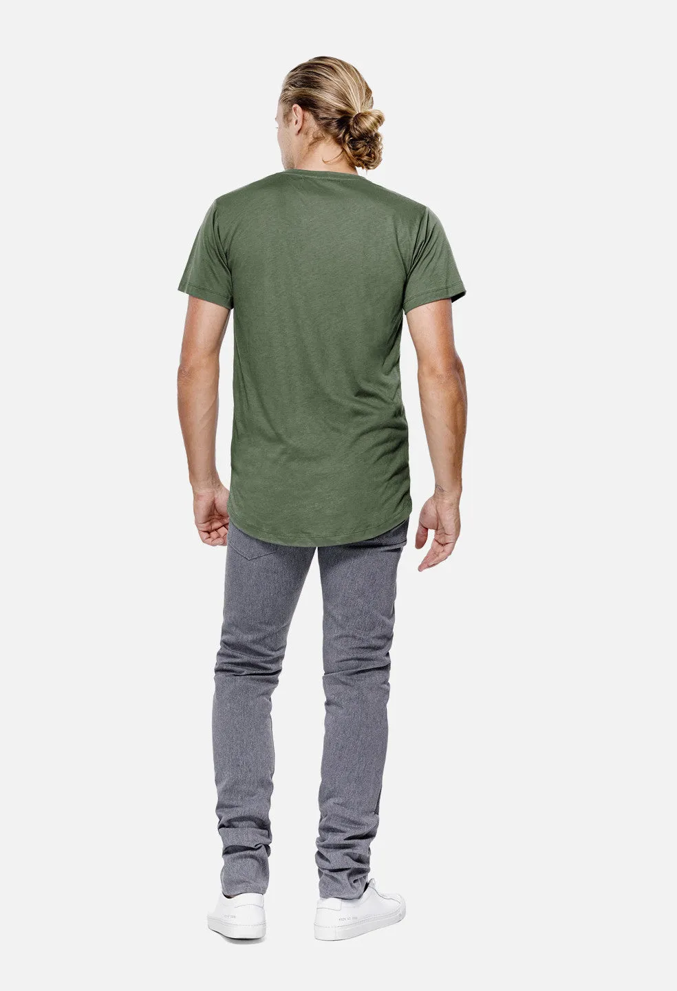 Curve U-Neck / Olive