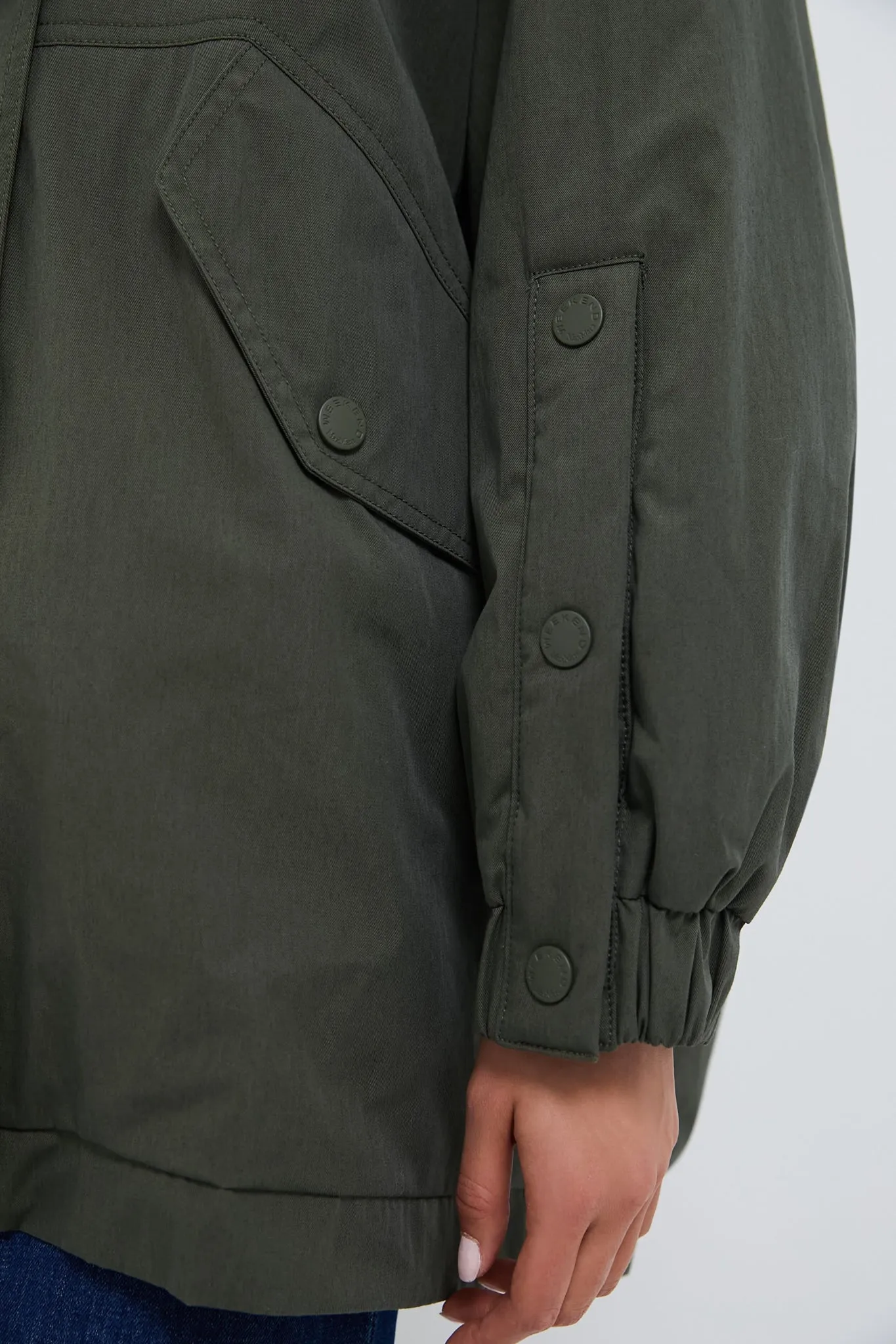 Dark Green Ozieri Jacket