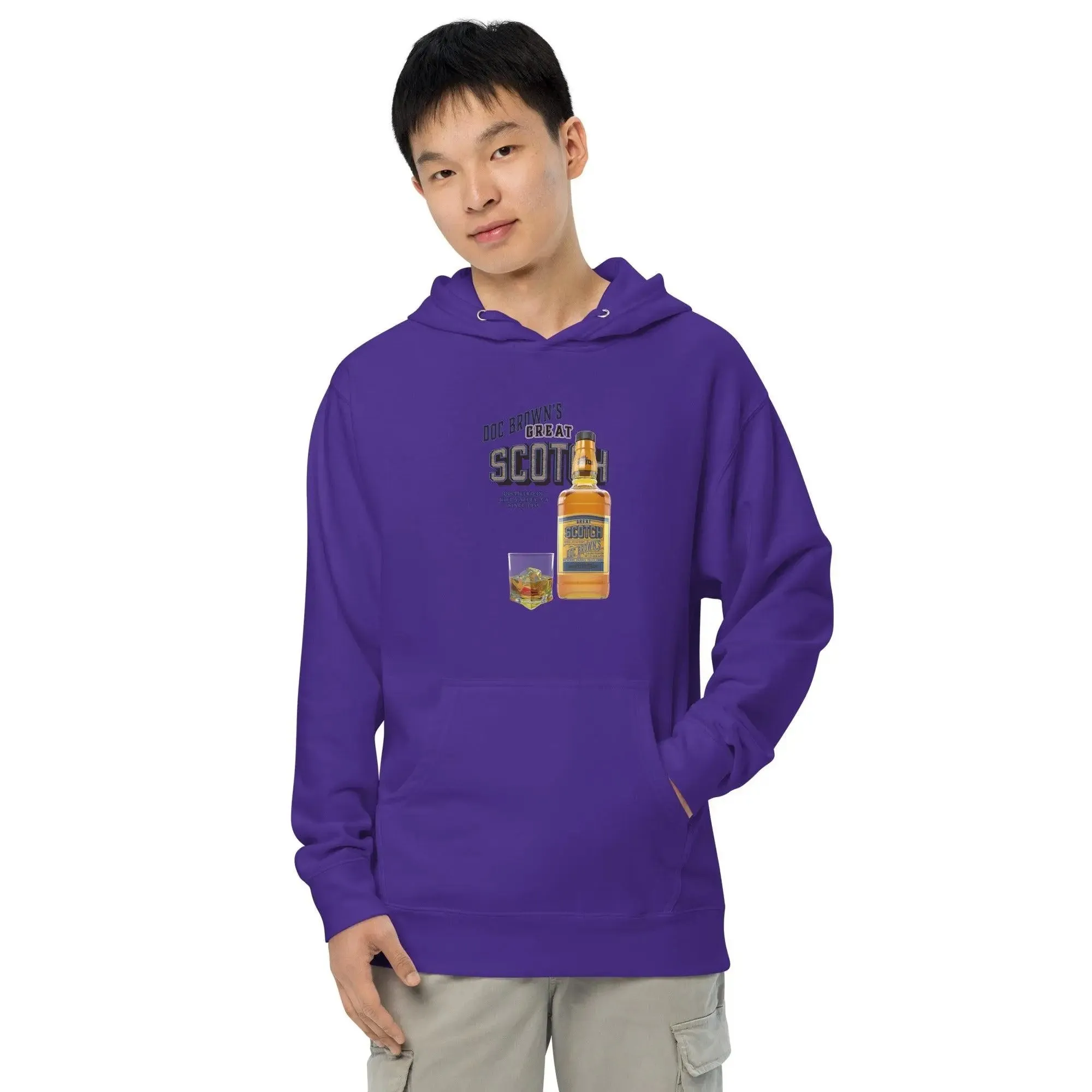 Doc Brown's Great Scotch Unisex midweight hoodie