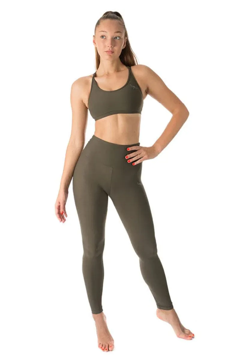 Dragonfly Adele Leggings - Khaki