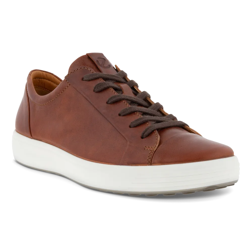 Ecco Men's Soft 7 City Sneaker - Cognac