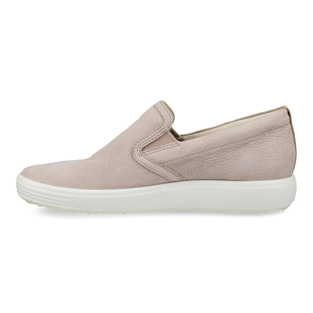 Ecco Women's Soft 7 Slip-On - Grey Rose