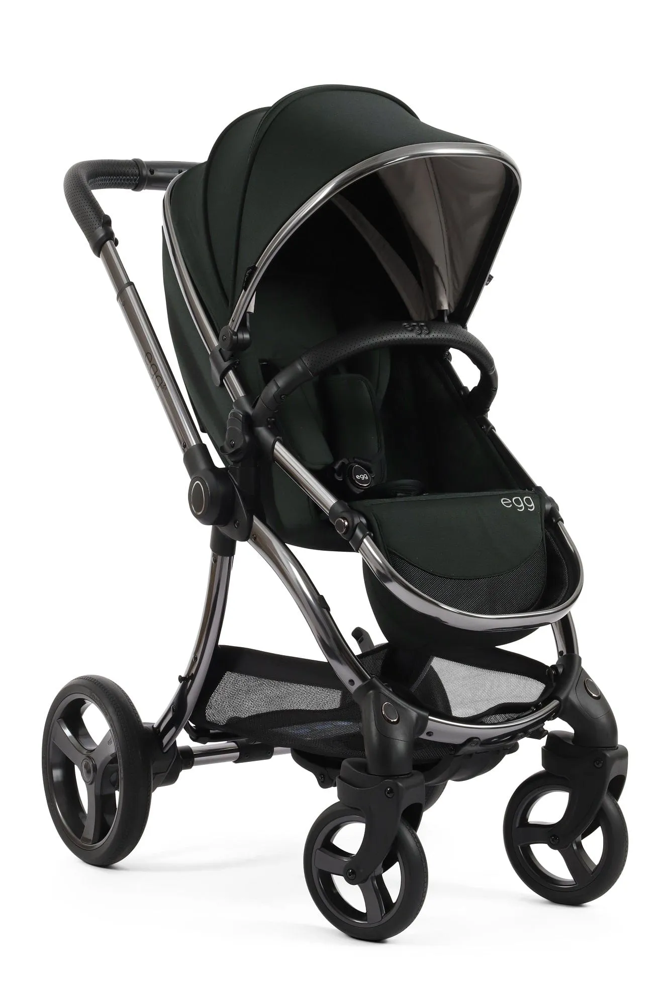 Egg 3 Stroller and Carrycot - Black Olive