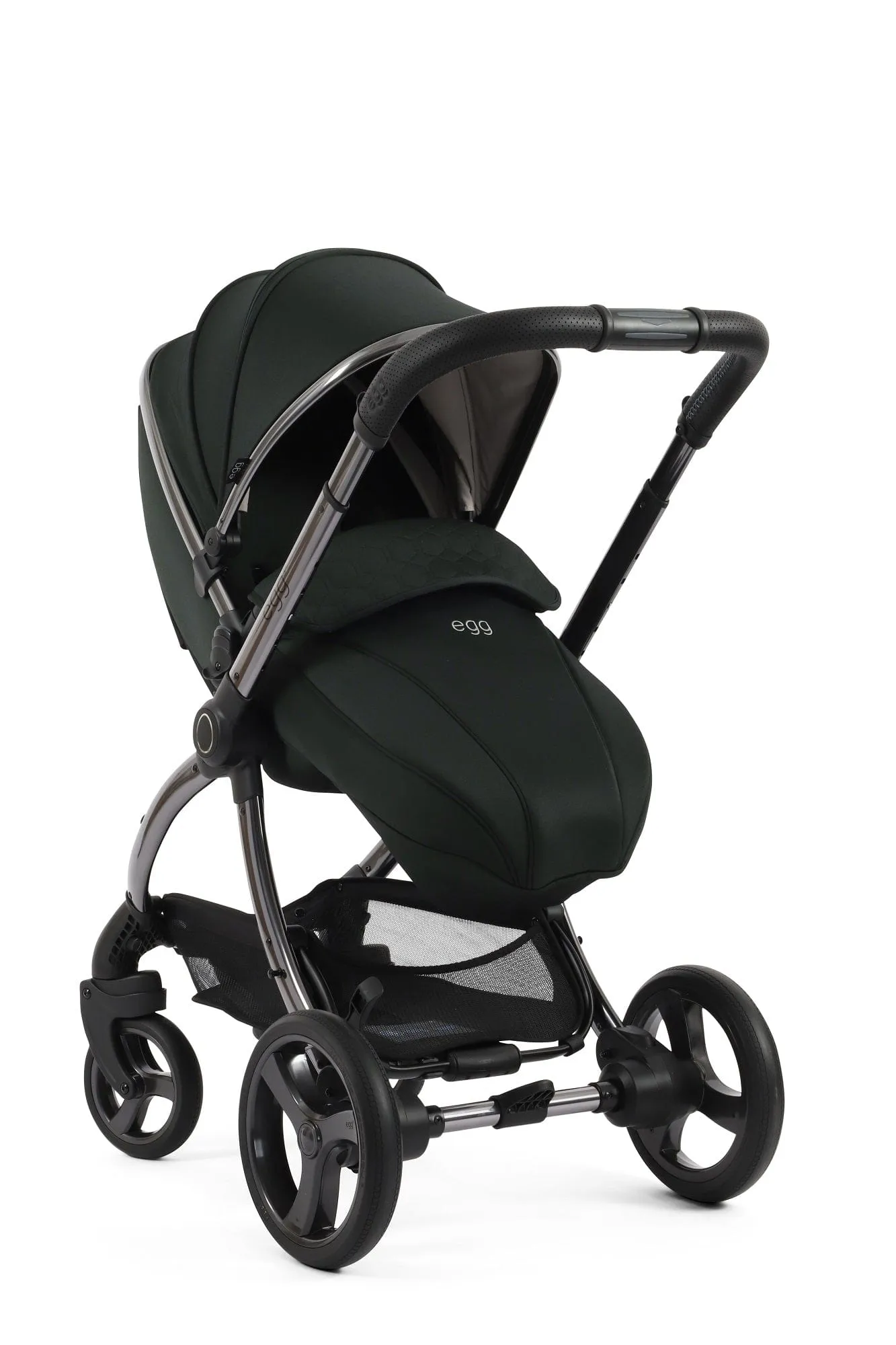 Egg 3 Stroller and Carrycot - Black Olive