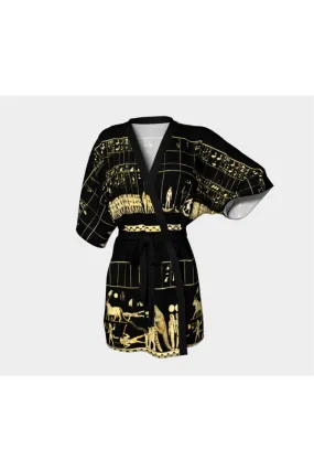 Egyptian Zodiac Kimono Robe