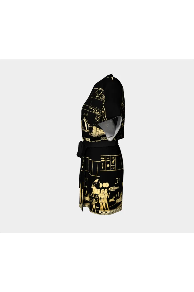 Egyptian Zodiac Kimono Robe