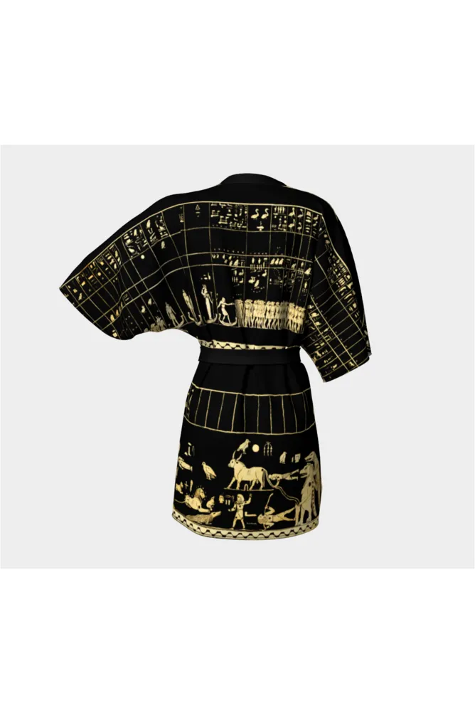 Egyptian Zodiac Kimono Robe