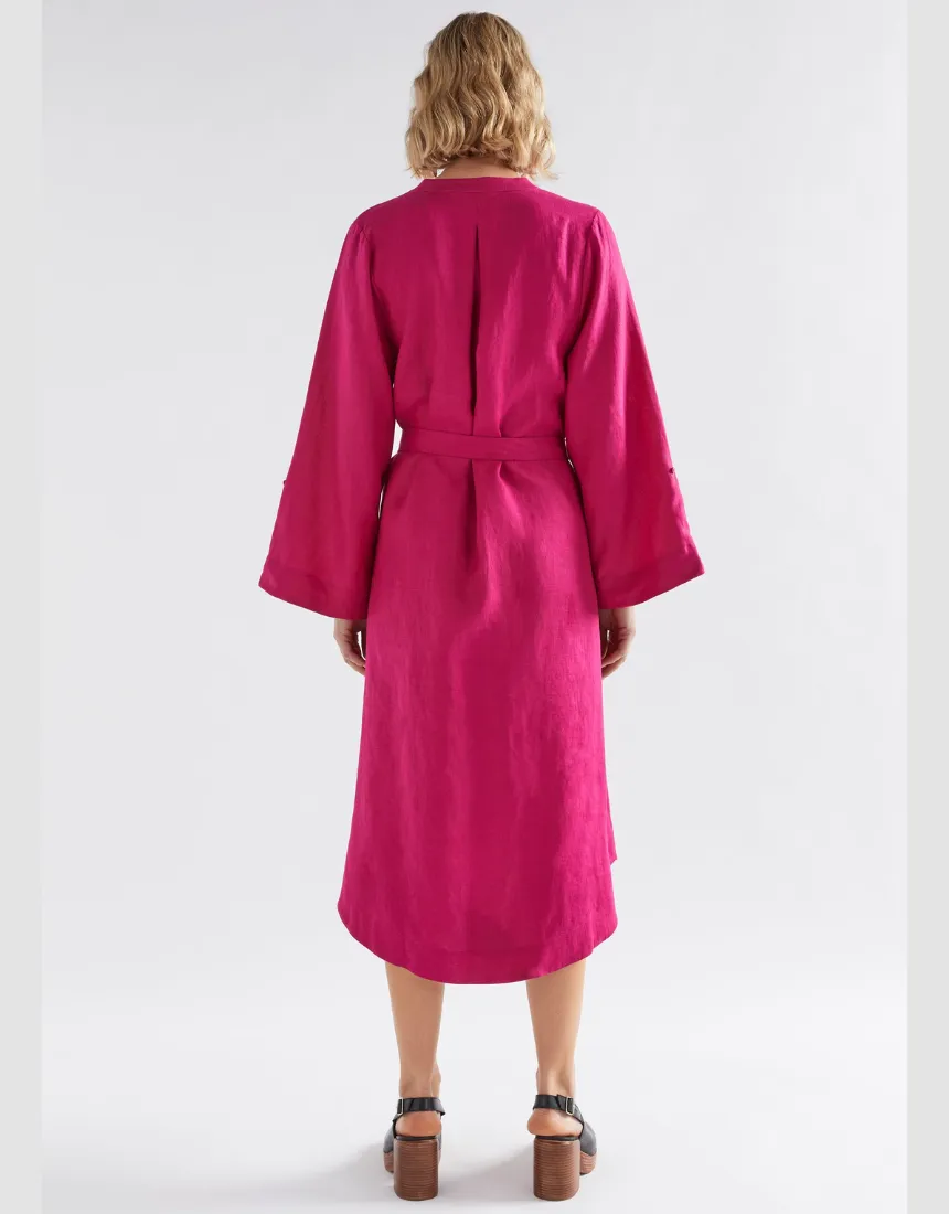 Elk - Elev Shirt Dress Bright Pink