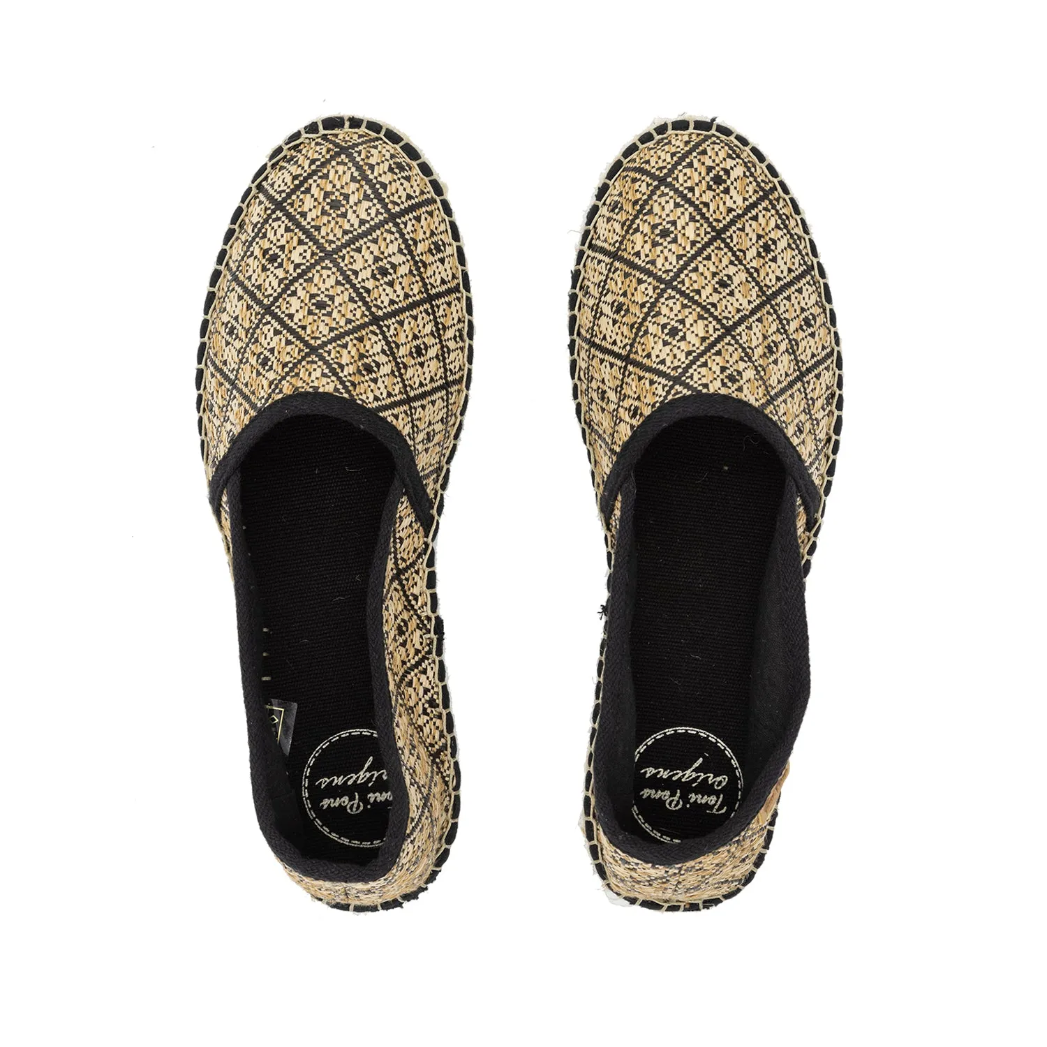 Embroidery Flat Espadrilles For Women - Alma-GE