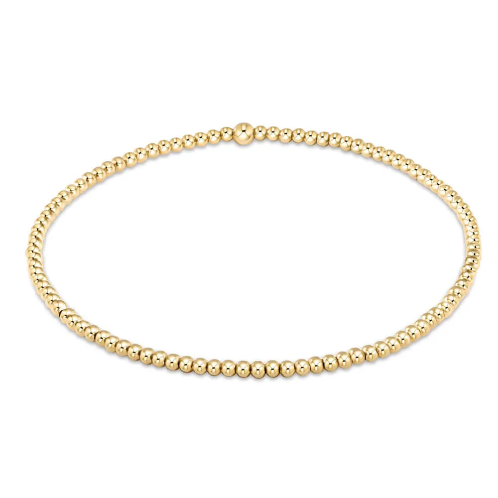 ENewton Extends 2mm Classic Gold Bracelet