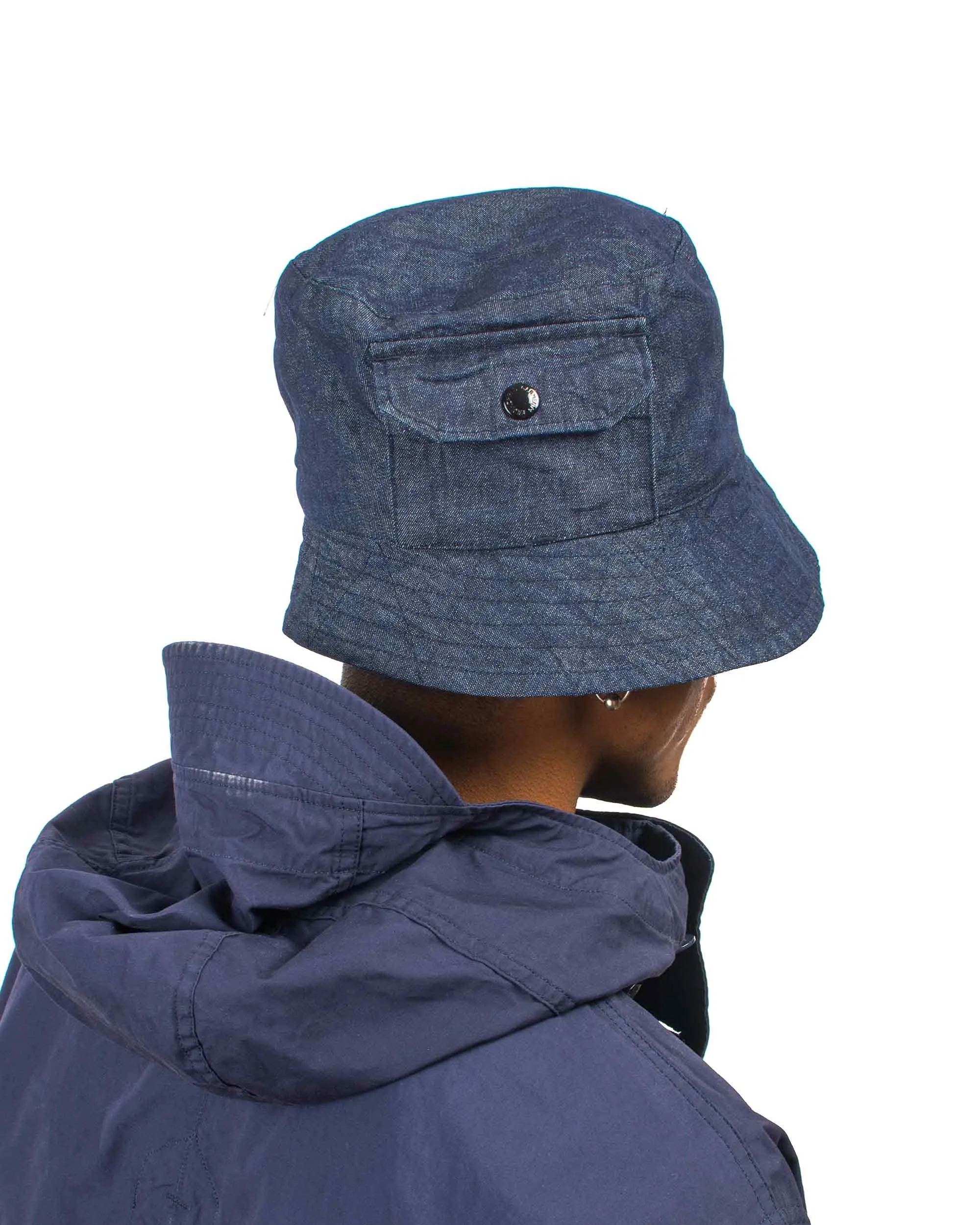 Engineered Garments Explorer Hat Indigo Industrial 8oz Denim