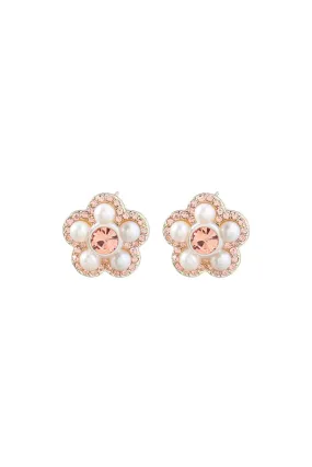 FLOWER CHILD EARRINGS ROSE