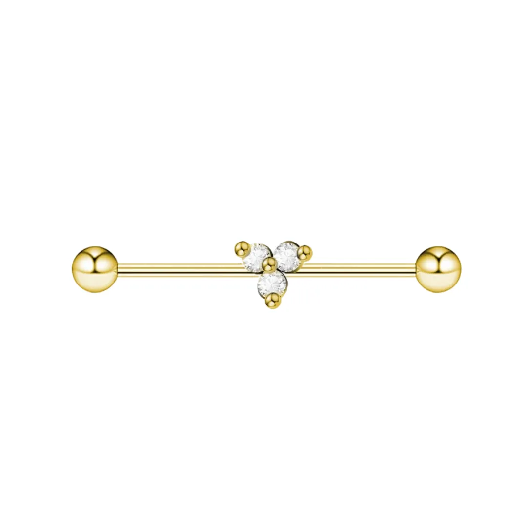 Flower Industrial Barbell